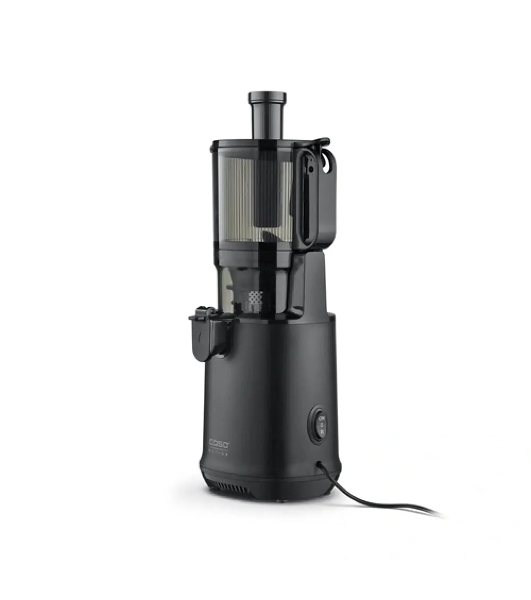 Соковыжималка CASO Juice Fit Pro черный, шнековая вертикальная, 250 Вт, 1000 мл, электронное, реверс