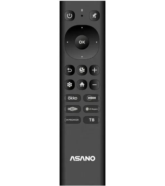 Телевизор Asano 55' 55LU5030T черный LED UHD 60Hz Салют ТВ