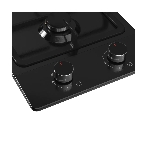 Варочная поверхность Kuppersberg FS 30 B, газ, High-Tech, 30 см, автоматический электроподжиг, газ-контроль, форсунки под сжиженый газ, SABAF конфорки, чугунные решетки, цвет черный, цвет фурнитуры черный, фото3