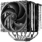 Кулер для процессора DEEPCOOL AG620 G2 LGA1954/1851/1700/AM5/AM4 (9шт/кор, TDP 270W, PWM, DUAL Black Fan 120mm, 6 тепл. трубок, черный) RET, фото 1