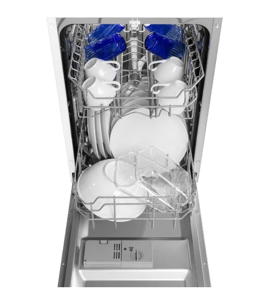 Посудомоечная машина Maunfeld MWF45220W, белый, 44.8 см, 10 компл., 49 дБ, класс A++