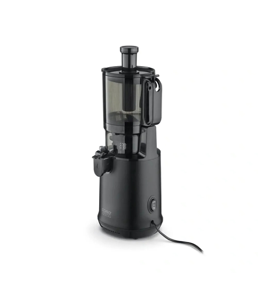 Соковыжималка CASO Juice Fit Pro черный, шнековая вертикальная, 250 Вт, 1000 мл, электронное, реверс