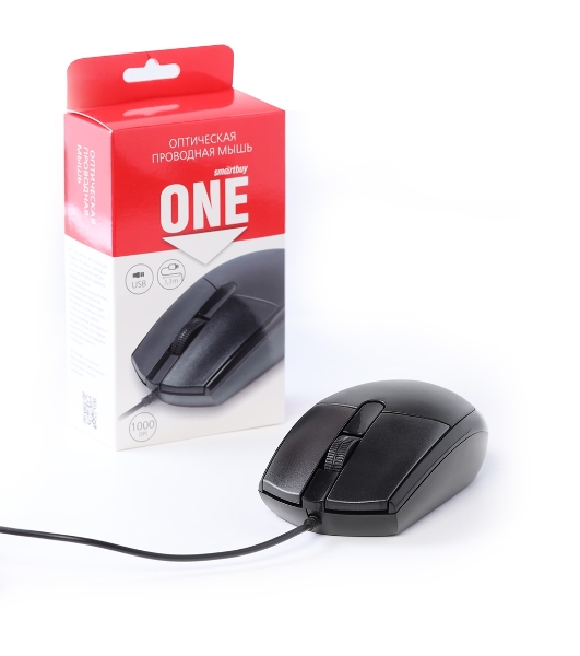Мышь проводная Smartbuy (SBM-212-K) ONE 212-K черный