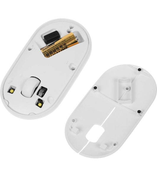 Мышь беспроводная Logitech Pebble M350 белый, 1000 dpi, радиоканал, Bluetooth, USB, кнопки - 3