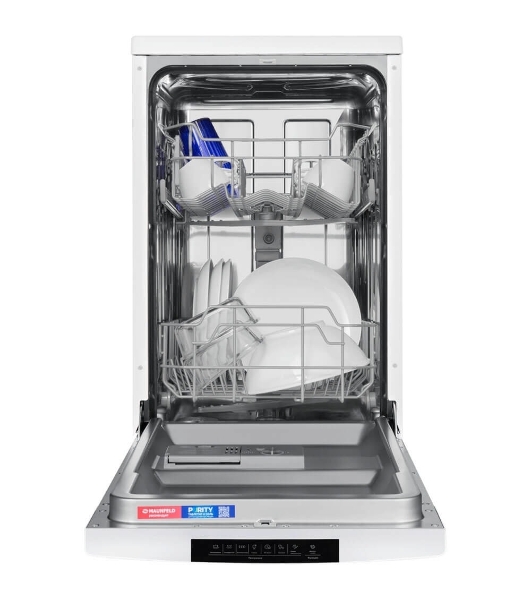 Посудомоечная машина Maunfeld MWF45220W, белый, 44.8 см, 10 компл., 49 дБ, класс A++