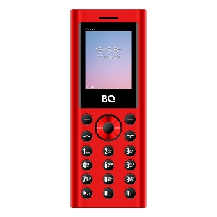 Мобильный телефон BQ 1858 Barrel красный/черный