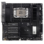Материнская плата ASUS Pro WS W790E-SAGE SE, LGA4677, Intel W790, 8xDDR5 (ECC), 3xM.2, 2xSlimSAS, 8xSATA, 7xPCIe 5.0, 2x10Gb LAN, 1xUSB 3.2 Gen 2x2 (Type-C), 5xUSB 3.2 Gen 2 (Type-A + Type-C), 2xUSB 2.0, 5x3.5 мм, 7.1, EATX, фото 1