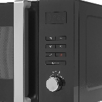 Микроволновая печь Hyundai HYM-M2062 черный, 23 л, 800 Вт, переключатели - кнопки, поворотный механизм, фото4