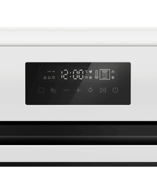 Плита электрическая MAUNFELD MIC611W01TD белый, конфорок 4 электрических (индукционных), духовка 59 л, 60 см x 84.5 см x 63 см
