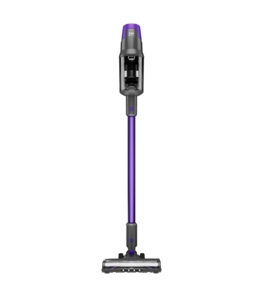 Пылесос вертикальный Centek CT-2572 фиолетовый/черный, питание от аккумулятора, 230 Вт, уборка сухая, пылесборник 1.2 л, работа от АКБ max 90 мин