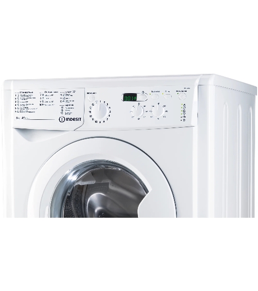Стиральная машина Indesit IWSD 51051 CIS белый, загрузка фронтальная 5 кг, 1000 об/мин., класс: А