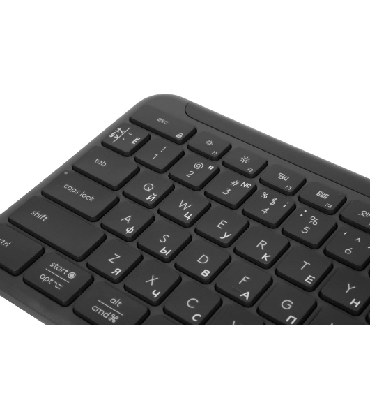 Комплект клавиатура+мышь Logitech MK950 беспроводной, USB, графитовый/чёрный