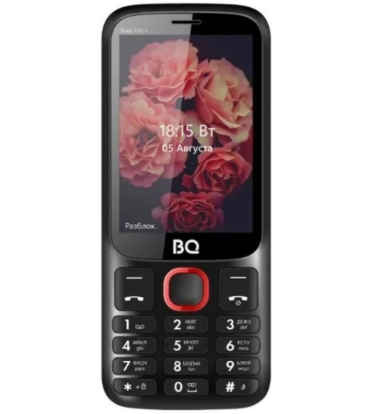 Мобильный телефон BQ 3590 Step XXL+ черный/красный