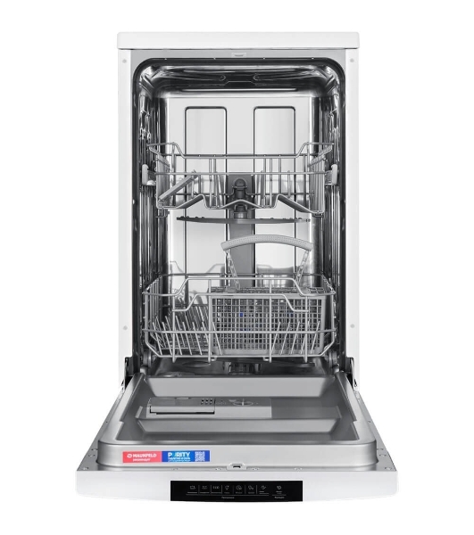 Посудомоечная машина Maunfeld MWF45220W, белый, 44.8 см, 10 компл., 49 дБ, класс A++