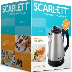 Чайник электрический Scarlett SC-EK21S25 1.5 л, 1350 Вт, серебристый (корпус: нержавеющая сталь), фото3