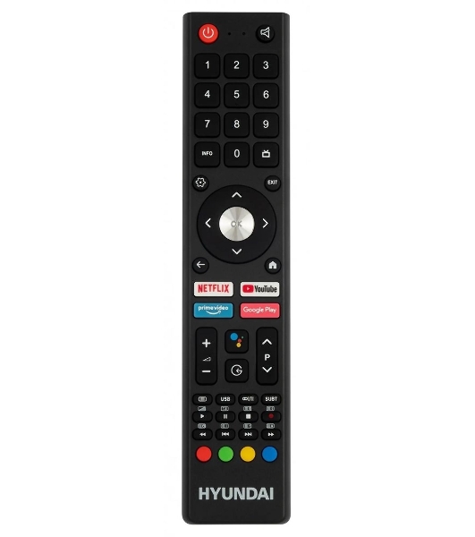 Телевизор Hyundai 55' H-LED55QBU7500 черный QLED UHD 60Hz Smart TV