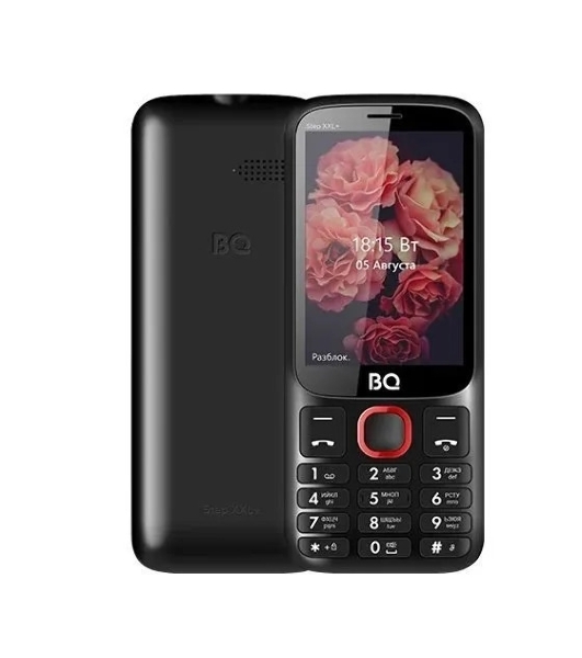 Мобильный телефон BQ 3590 Step XXL+ черный/красный