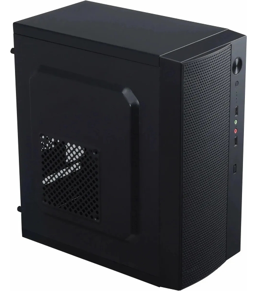 Компьютерный корпус Accord ENTRY ACC-242B черный без БП mATX 2xUSB 2.0 audio