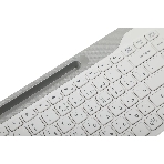 Комплект клавиатура+мышь A4Tech FStyler FB2535C беспроводной, USB + Bluetooth, 2000 DPI, белый, фото22