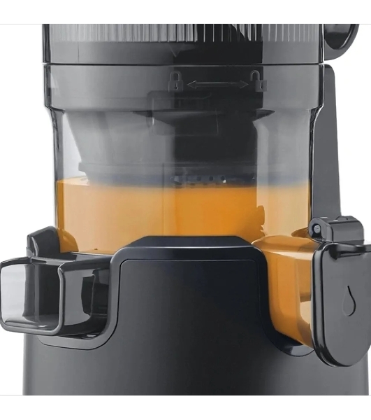 Соковыжималка CASO Juice Fit Pro черный, шнековая вертикальная, 250 Вт, 1000 мл, электронное, реверс