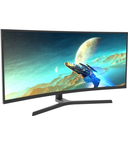 Монитор 34' Valday AL77AZF IPS 3440x1440, 165 Гц, 5 мс, 21:9, 300 кд/м2, 2xHDMI, 2xDP, 1x3.5 мм, изогнутый, черный