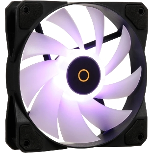 Реверсный вентилятор Fan Ocypus Beta F12 BK ARGB PWM черный
