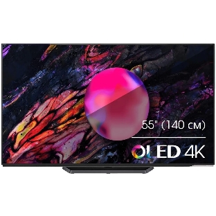 Телевизор Hisense 55' 55A85K черный OLED UHD 120Hz Vidaa
