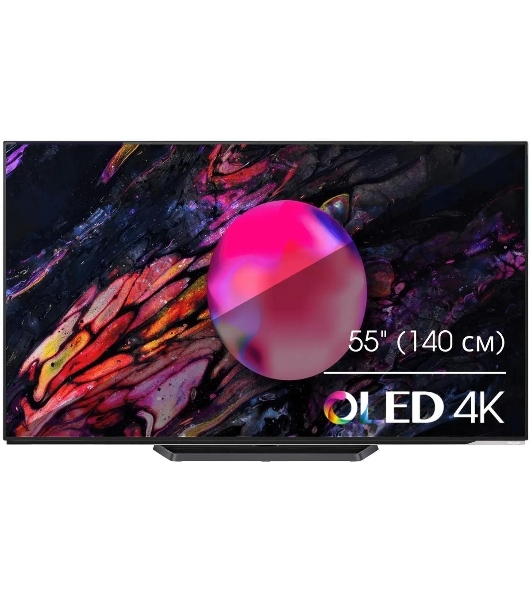 Телевизор Hisense 55' 55A85K черный OLED UHD 120Hz Vidaa