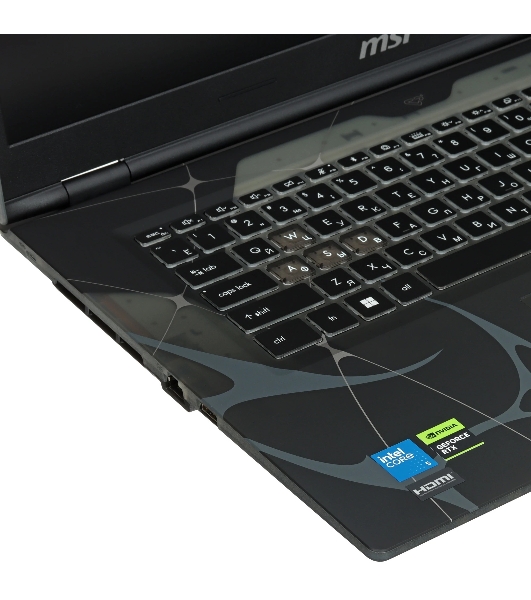 Ноутбук MSI Cyborg 17 B2RWEKG-280XRU/17.3'/IPS/Intel Core 5 210H/16Gb/1Tb SSD/NVIDIA GeForce RTX5050 8Gb/NoOS/черный/2.5kg