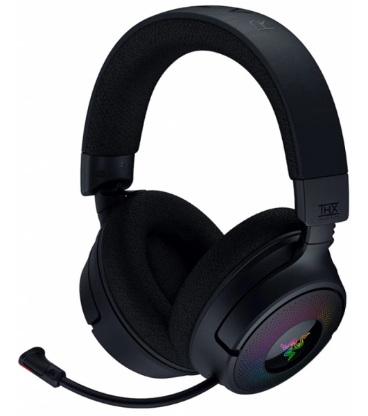 Гарнитура Razer Kraken V4 чёрный, беспроводная, bluetooth, до 70 ч, подсветка