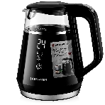Электрочайник BRAYER BR6105 черный, 1.0 л, 1100 Вт, скрытый нагревательный элемент, поддержание температуры, фото 1