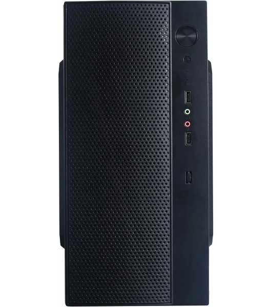 Компьютерный корпус Accord ENTRY ACC-242B черный без БП mATX 2xUSB 2.0 audio