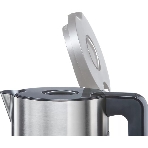 Электрочайник Bosch TWK8611P белый/серебристый, 1.5 л, 2400 Вт, скрытый нагревательный элемент, поддержание температуры, фото5