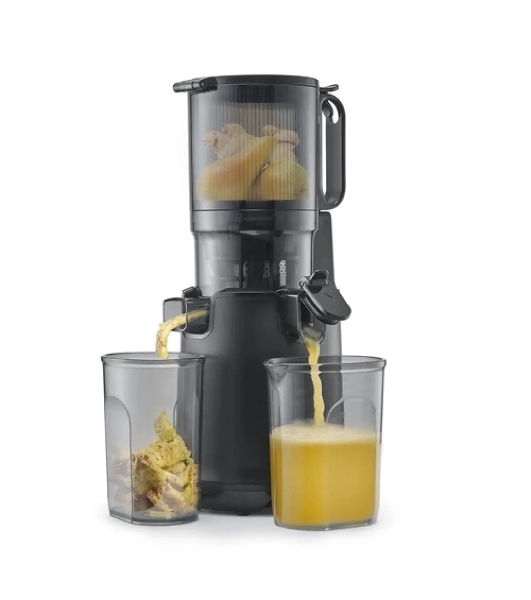 Соковыжималка CASO Juice Fit Pro черный, шнековая вертикальная, 250 Вт, 1000 мл, электронное, реверс