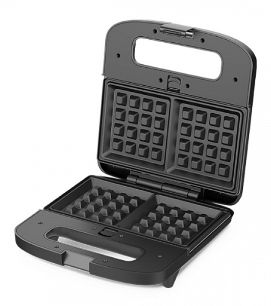 Вафельница BQ ST2000 Black 3 in 1. MultiChef, мощность: 800 Вт