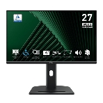 Монитор 27' MSI PRO MP275QPG IPS 2560x1440, 100 Гц, 4 мс, 16:9, 300 кд/м², 2xHDMI, 1xDP, 2x3 Вт, черный., фото 1