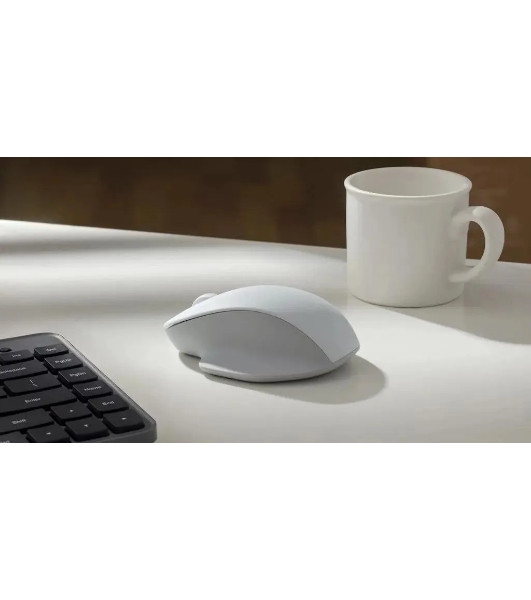 Мышь беспроводная Xiaomi Wireless Mouse Comfort Edition белый, 1200 dpi, радиоканал, USB, кнопки - 3