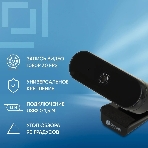Веб-камера OKLICK OK-C008FH 1920x1080, 30 кадр/с, USB Type-A, микрофон (шумоподавление), автоматическая фокусировка, универсальное крепление, фото10