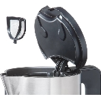 Электрочайник Bosch TWK8611P белый/серебристый, 1.5 л, 2400 Вт, скрытый нагревательный элемент, поддержание температуры, фото6
