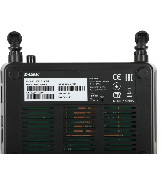Роутер беспроводной D-Link DIR-620S/RU/B1A N300 черный