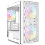 Корпус SAMA S30, Mini-Tower, белый, 2 x 140 мм, 1 x 120 мм, фото 1