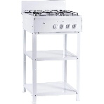 Плита газовая Flama AVG 1402 W белый,щиток, конфорок 4 шт, духовка 50 л, 50 см x 85 см x 58 см, фото3