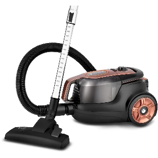 Пылесос Vitek VT-8117(BK) коричневый/черный, 450/2200 Вт, уборка сухая, пылесборник контейнер 2,5 л