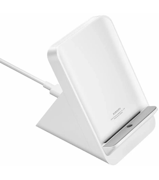 Беспроводное зарядное устройство Xiaomi Mi 80W Adaptive Wireless Charging Stand, USB type-C, 80Вт, 3A, белый