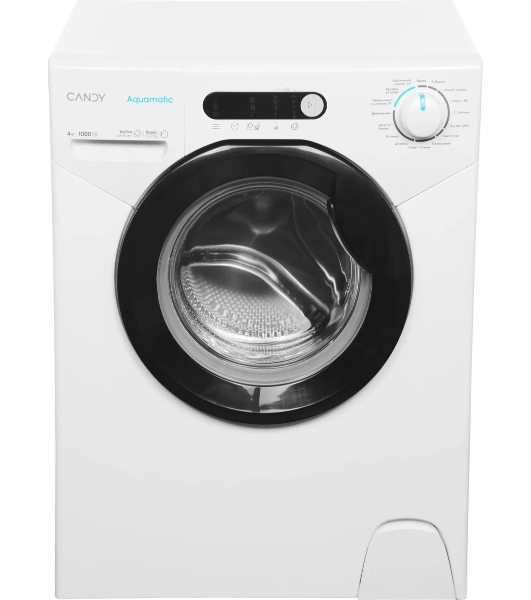 Стиральная машина Candy AQUE 1043DR-07 белый, загрузка фронтальная 4 кг, 1000 об/мин, класс: А