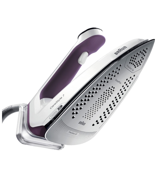 Парогенератор Braun IS7266VI белый/фиолетовый, 2700 Вт, 160 г/мин, 550 г/мин, 2000 мл