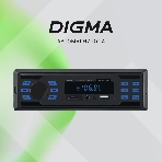 Автомагнитола Digma MCP-225B, 1 DIN, Bluetooth, USB Type-A, AUX, фото17
