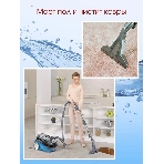 Пылесос Thomas AQUATIC JET черный/синий, 1700 Вт, уборка сухая/влажная/сбор воды, пылесборник мешок/контейнер 4 л, фото7