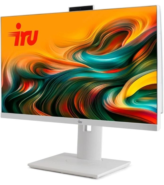 Моноблок IRU Tactio 23IW 23.8' Full HD i5 1235U (1.3) 16Gb SSD512Gb Iris Xe Windows 11 Pro GbitEth WiFi BT 120W Cam белый 1920x1080 (RUS)
