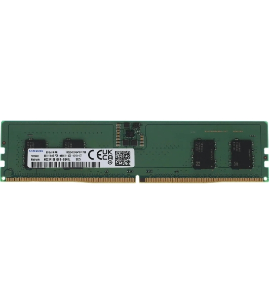 Оперативная память Samsung DDR5 DIMM 8GB UNB 4800 1Rx16, 1.1V